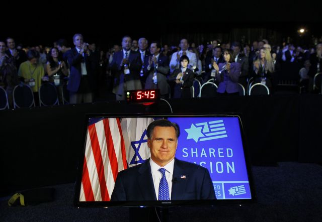 Επίσκεψη Ρόμνεϊ στο Ισραήλ με το βλέμμα στους εβραϊκό λόμπι